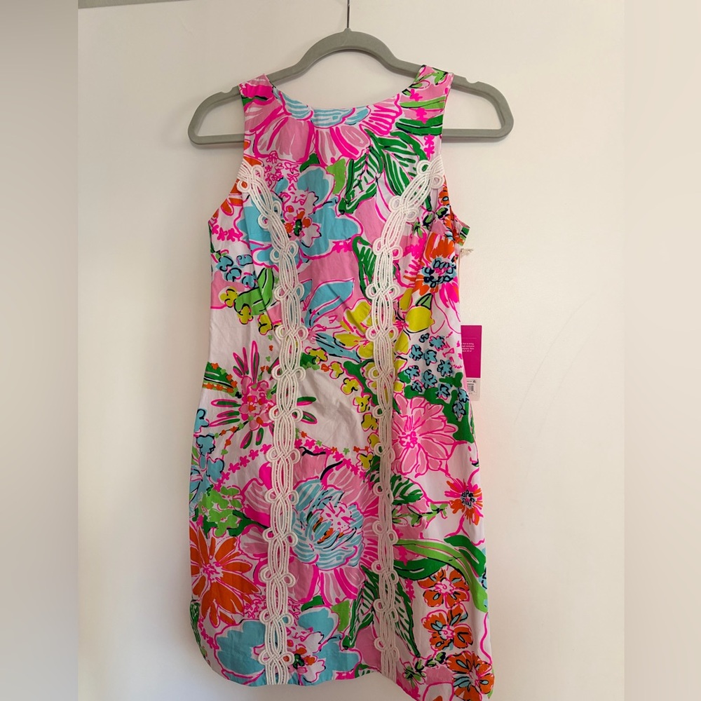 Lilly Pulitzer for Target Pink and Green Floral Dress